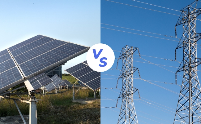 solar vs regular